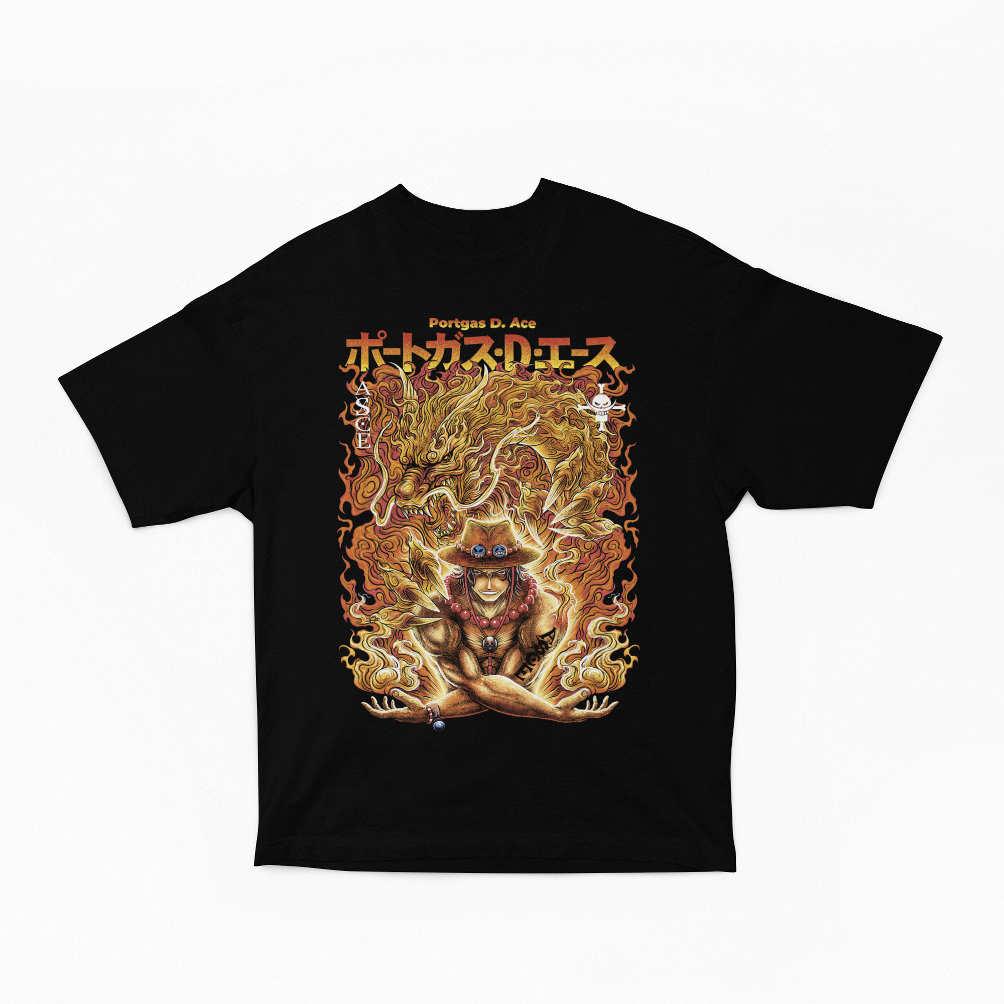 Portgas D. Ace T-shirt - Oversized fit